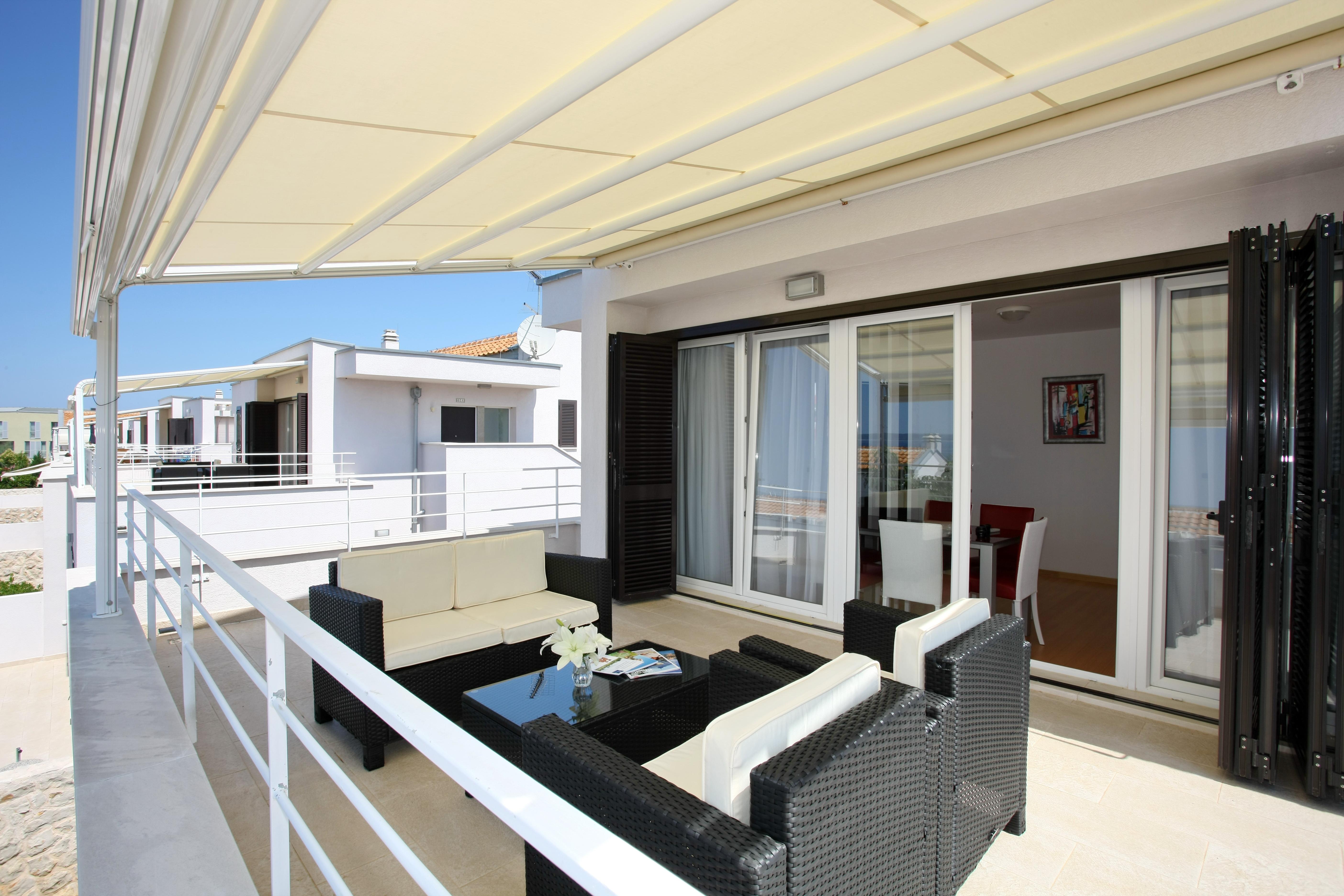 Sunnyside Apartments Resort Petrcane Exterior foto